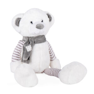 Λούτρινο αρκουδάκι λευκό