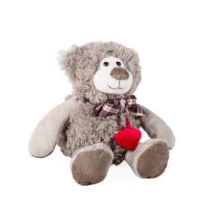 Λούτρινο αρκουδάκι γκρι