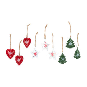 Σετ μεταλλικά στολίδια