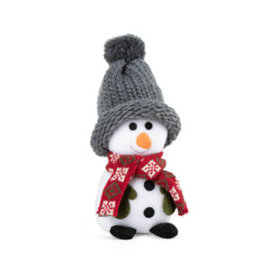 Χιονάνθρωπος με λαδί σκούφο