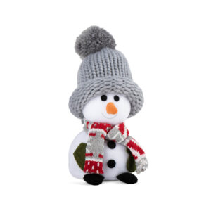 Χιονάνθρωπος με γκρι σκούφο