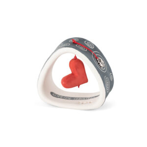 Κεραμικό γούρι - Καρδιά