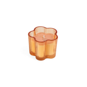 Κεράκια σε σχήμα λουλουδιού πορτοκαλί