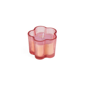 Κεράκια σε σχήμα λουλουδιού ροζ